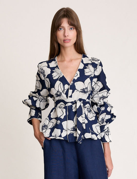 FLEUR JACKET NAVY