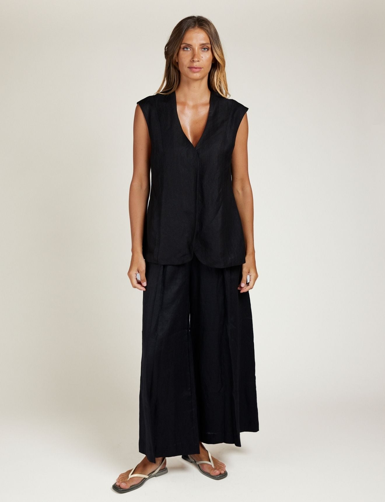 PALAZZO PANT ONYX