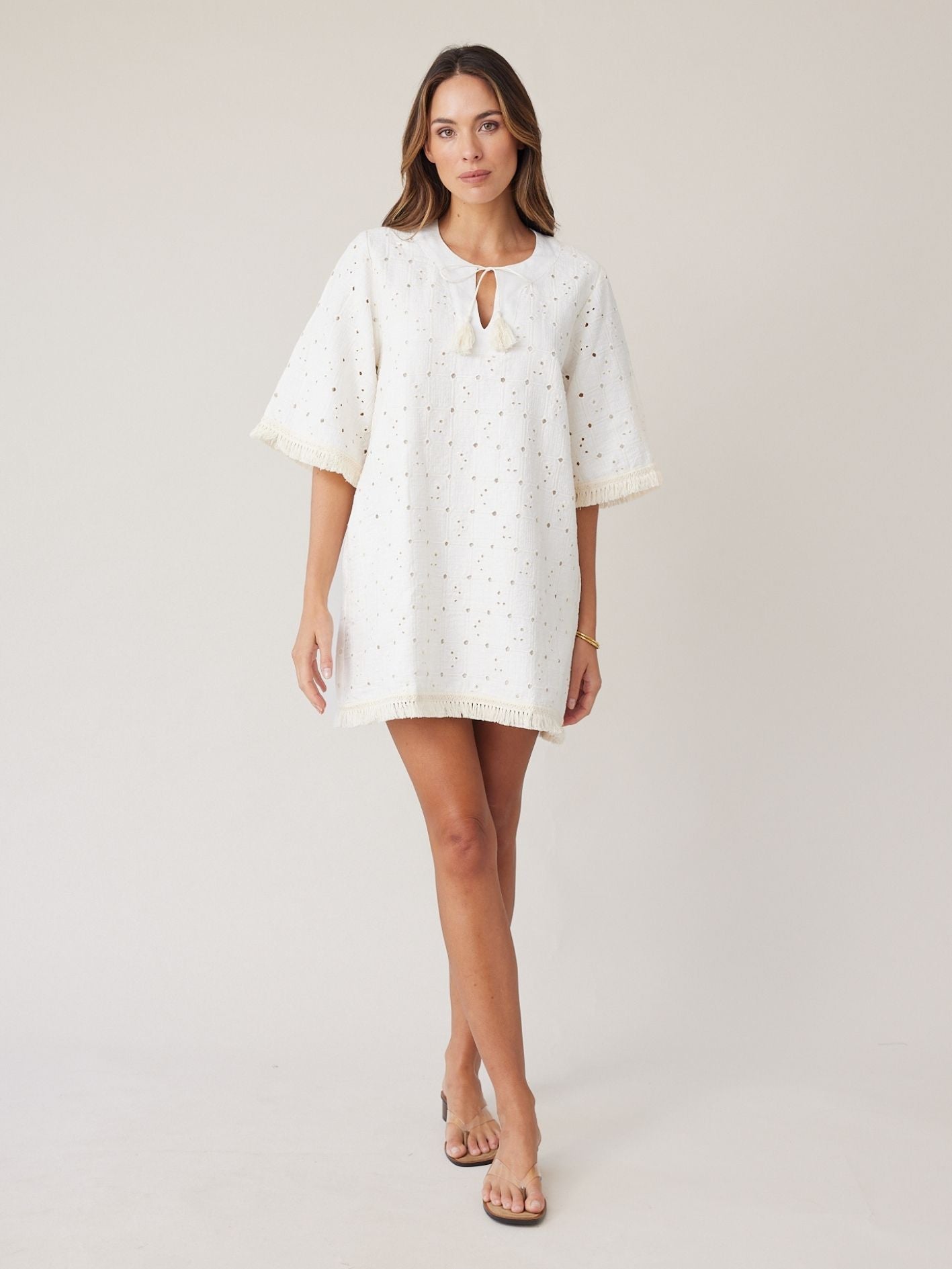 LACE MINI ECRU