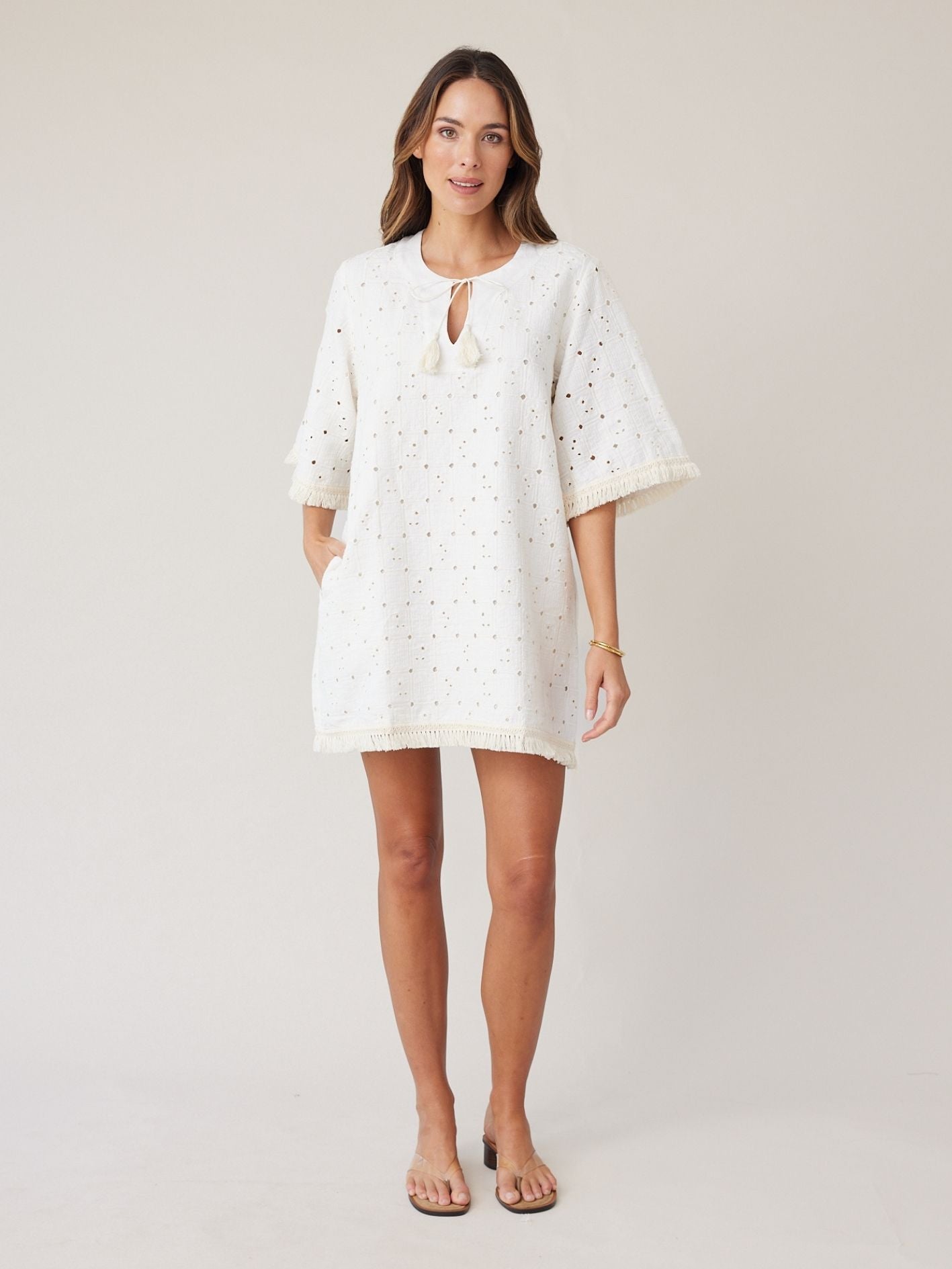 LACE MINI ECRU