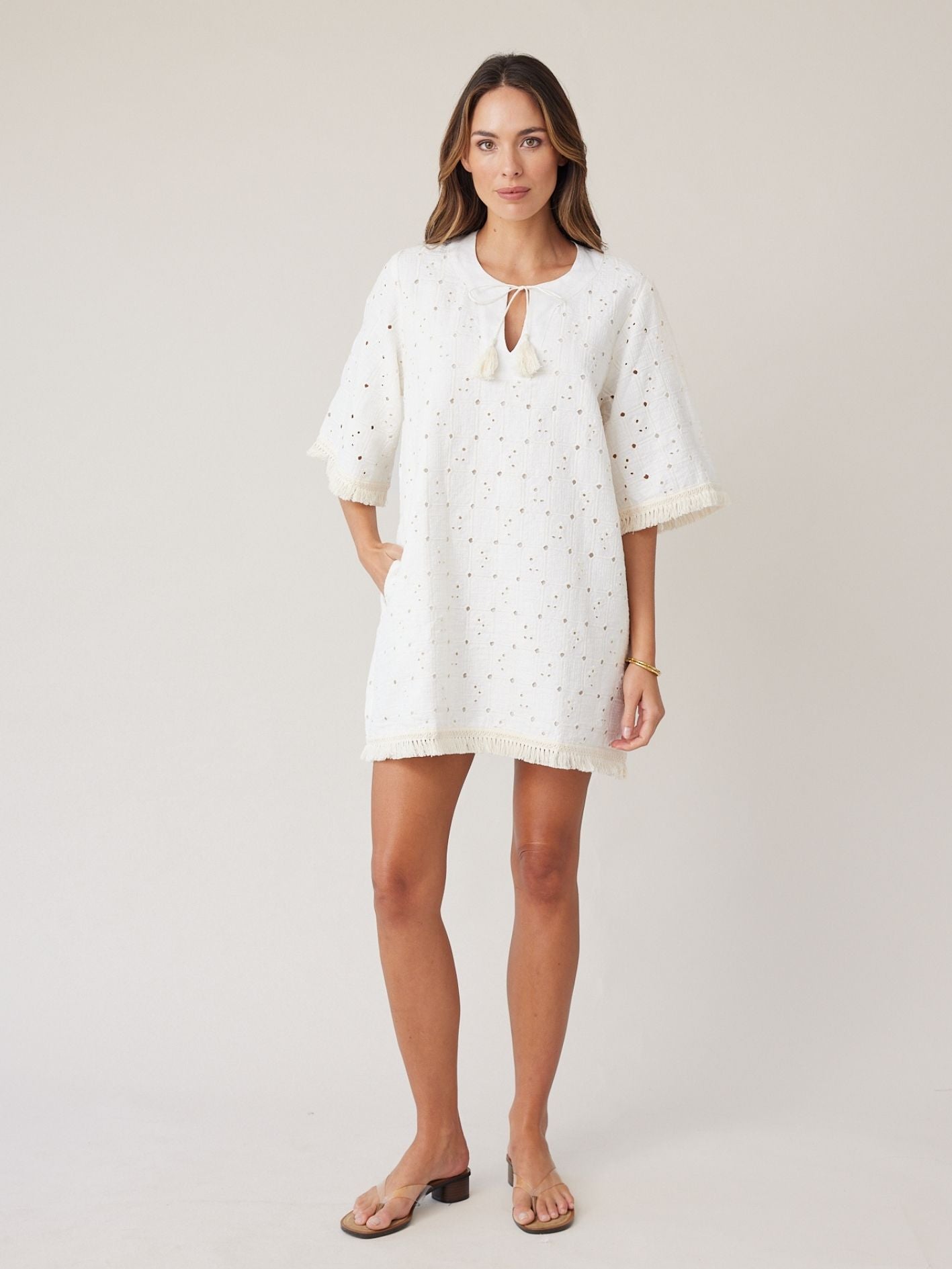 LACE MINI ECRU