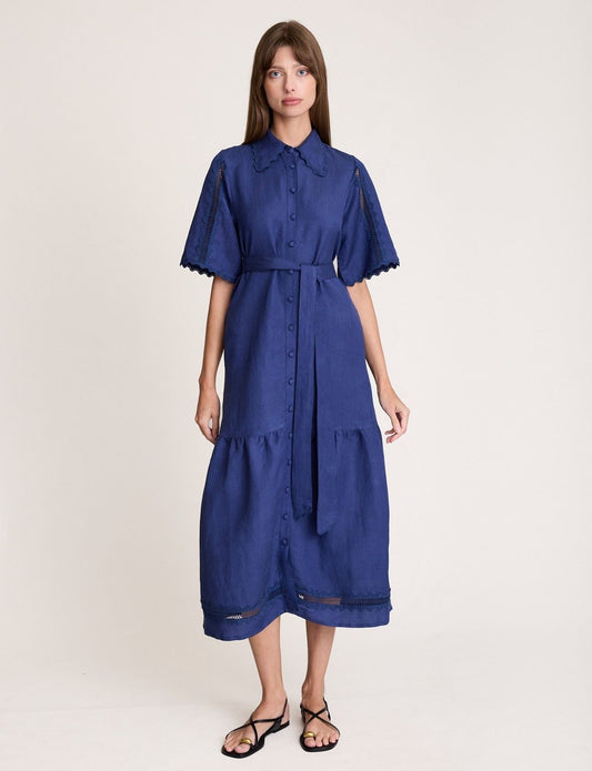 LOTTE DRESS NAVY