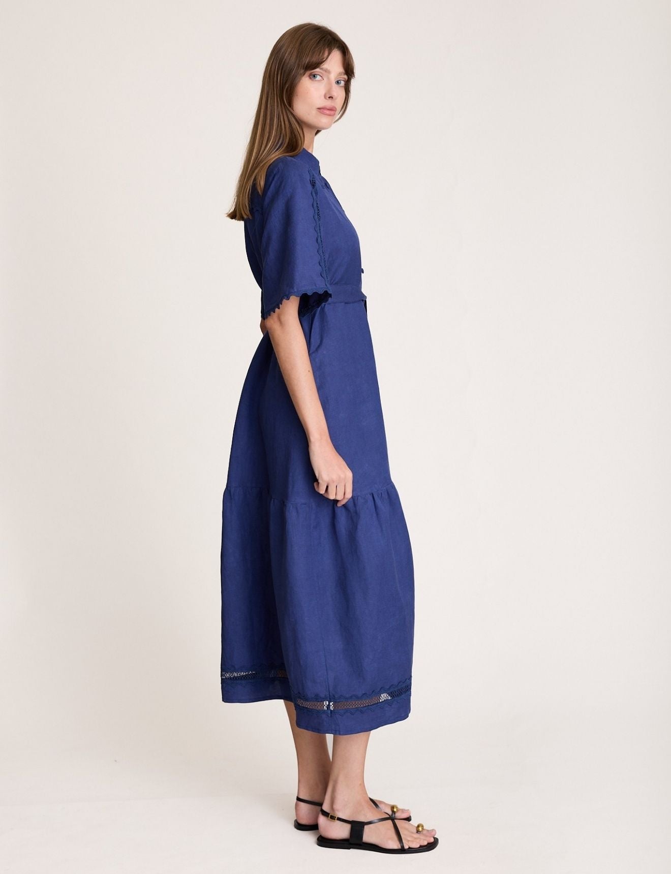 LOTTE DRESS NAVY