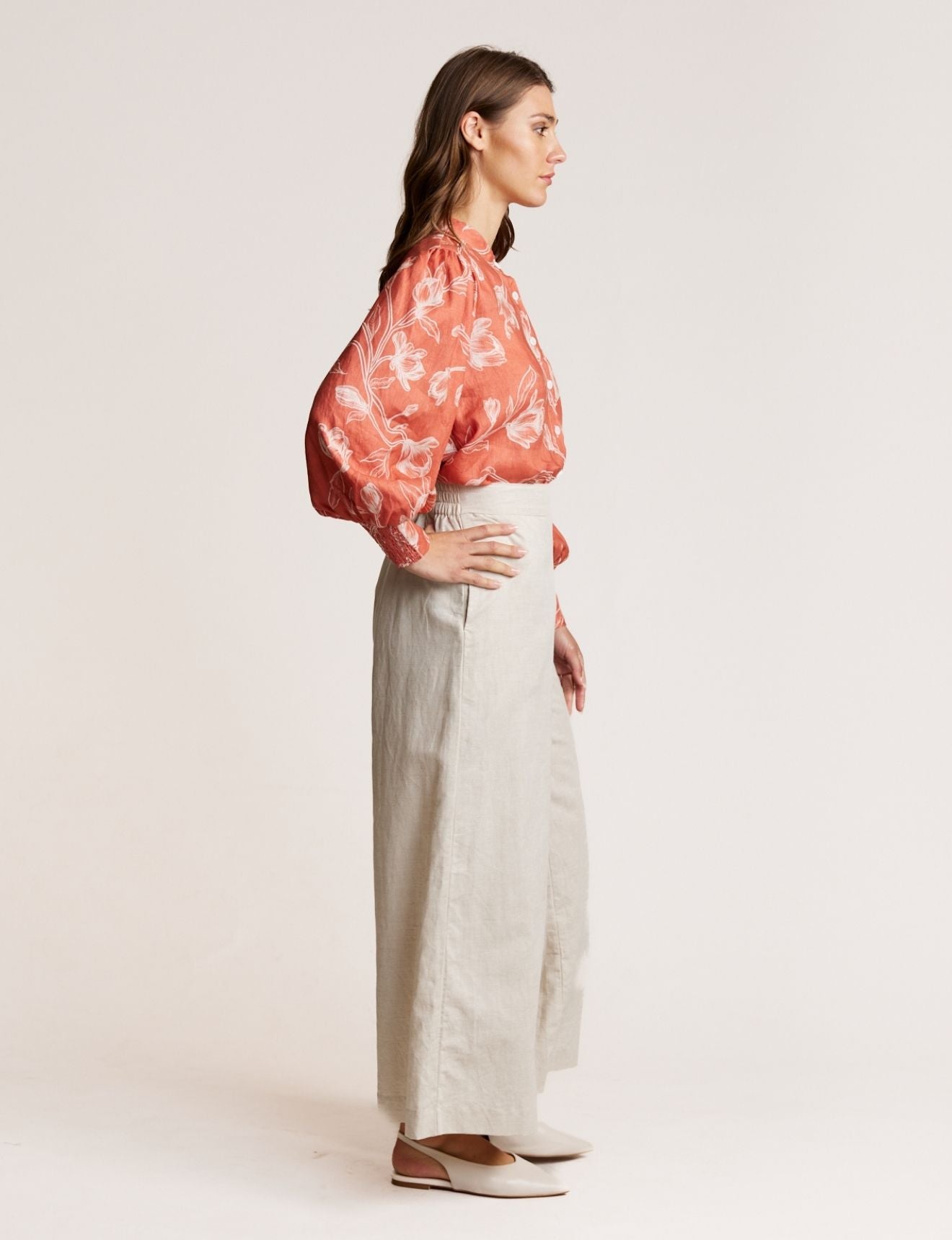 MAGNOLIA BLOUSE COPPER