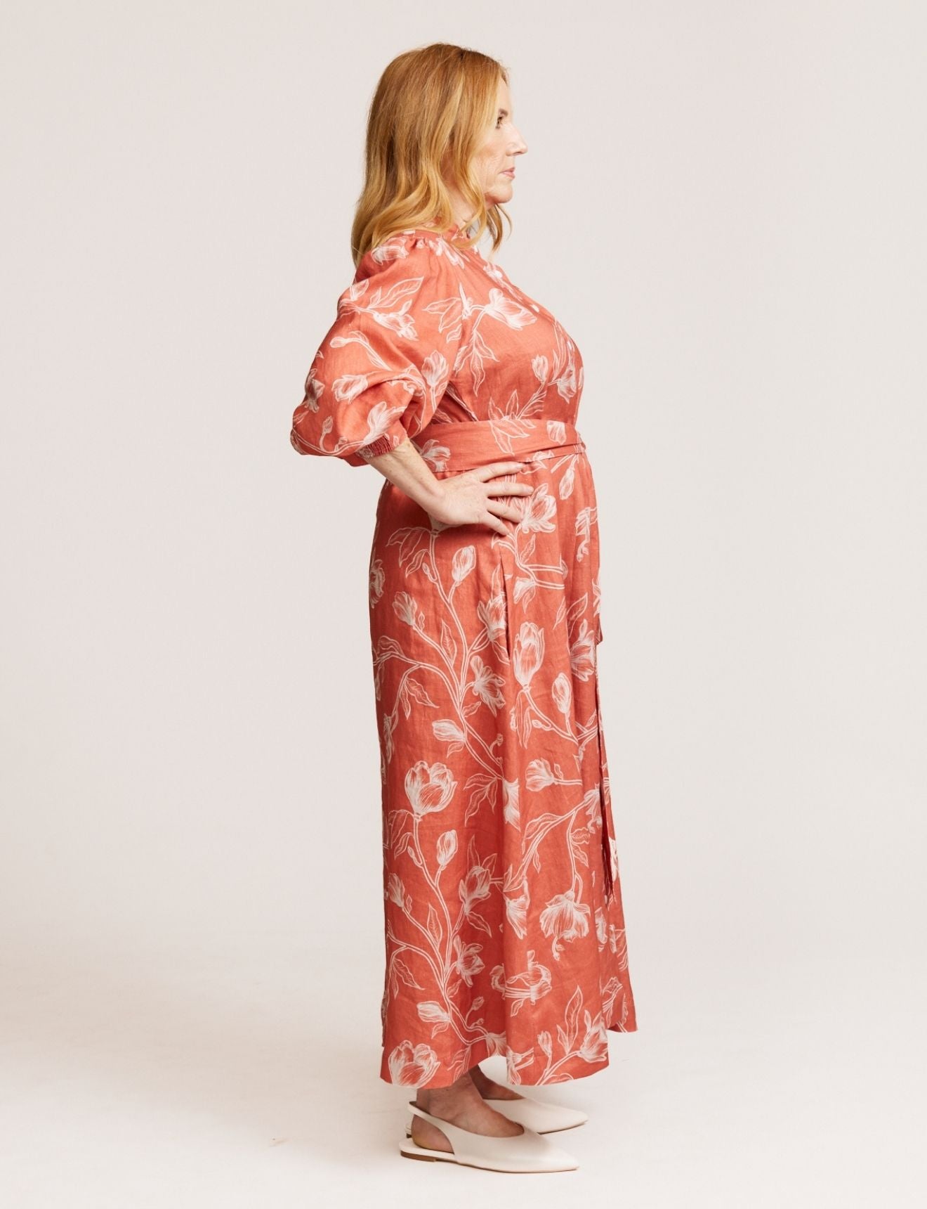MAGNOLIA DRESS COPPER