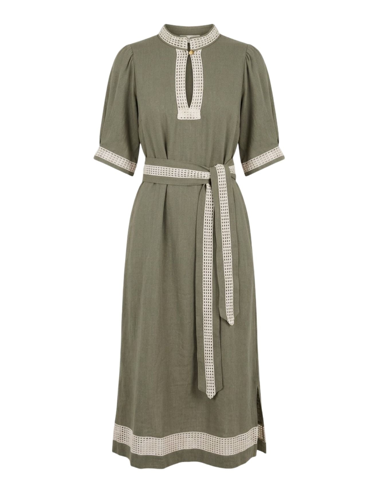 MAZE DRESS SAGE - NEW COLOUR