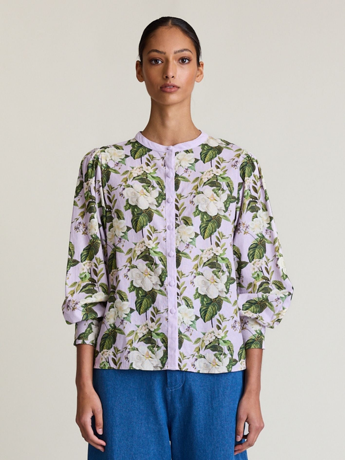 MEADOW BLOUSE LILAC