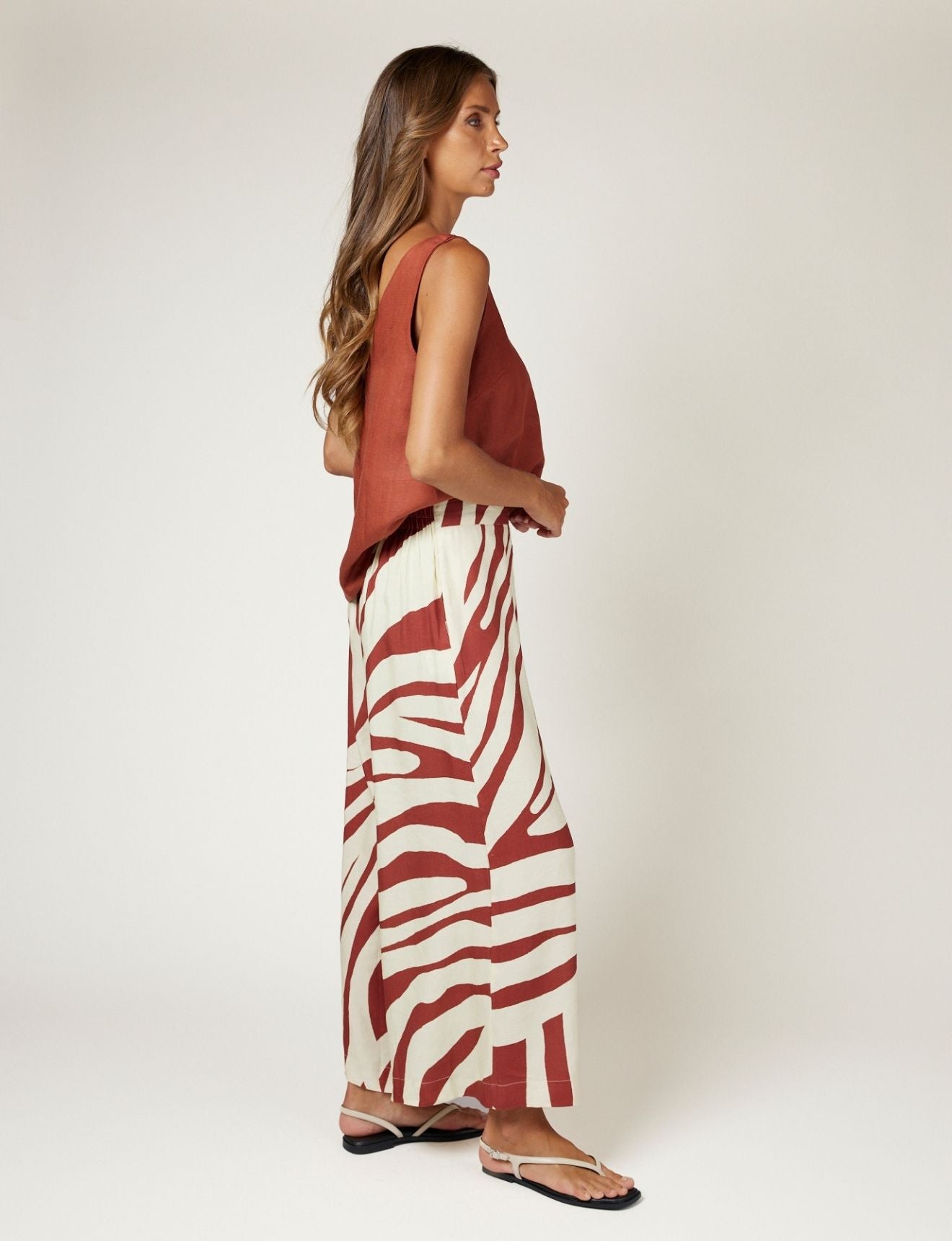 PALAZZO PANT ANIMALE