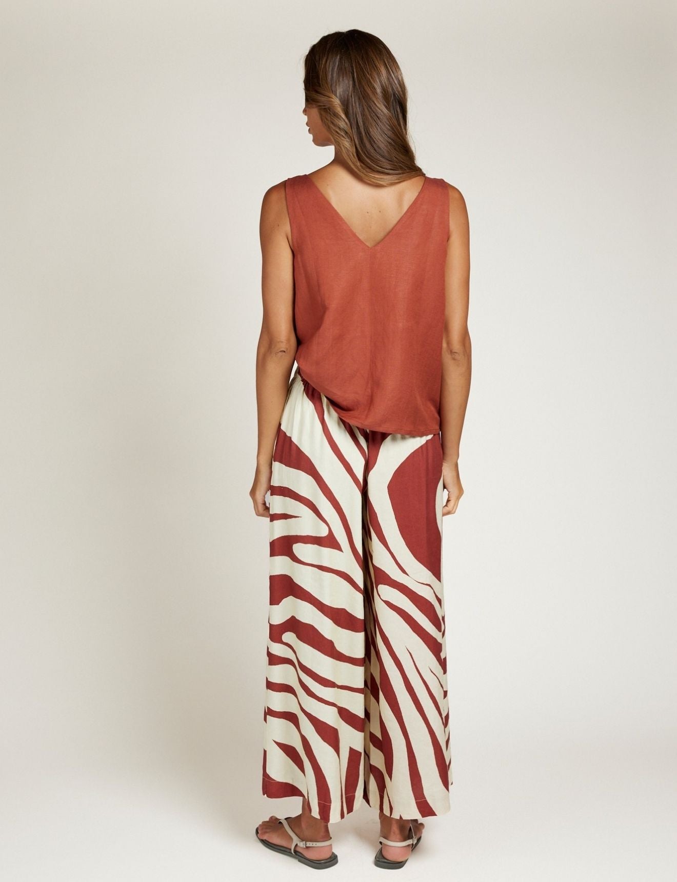 PALAZZO PANT ANIMALE