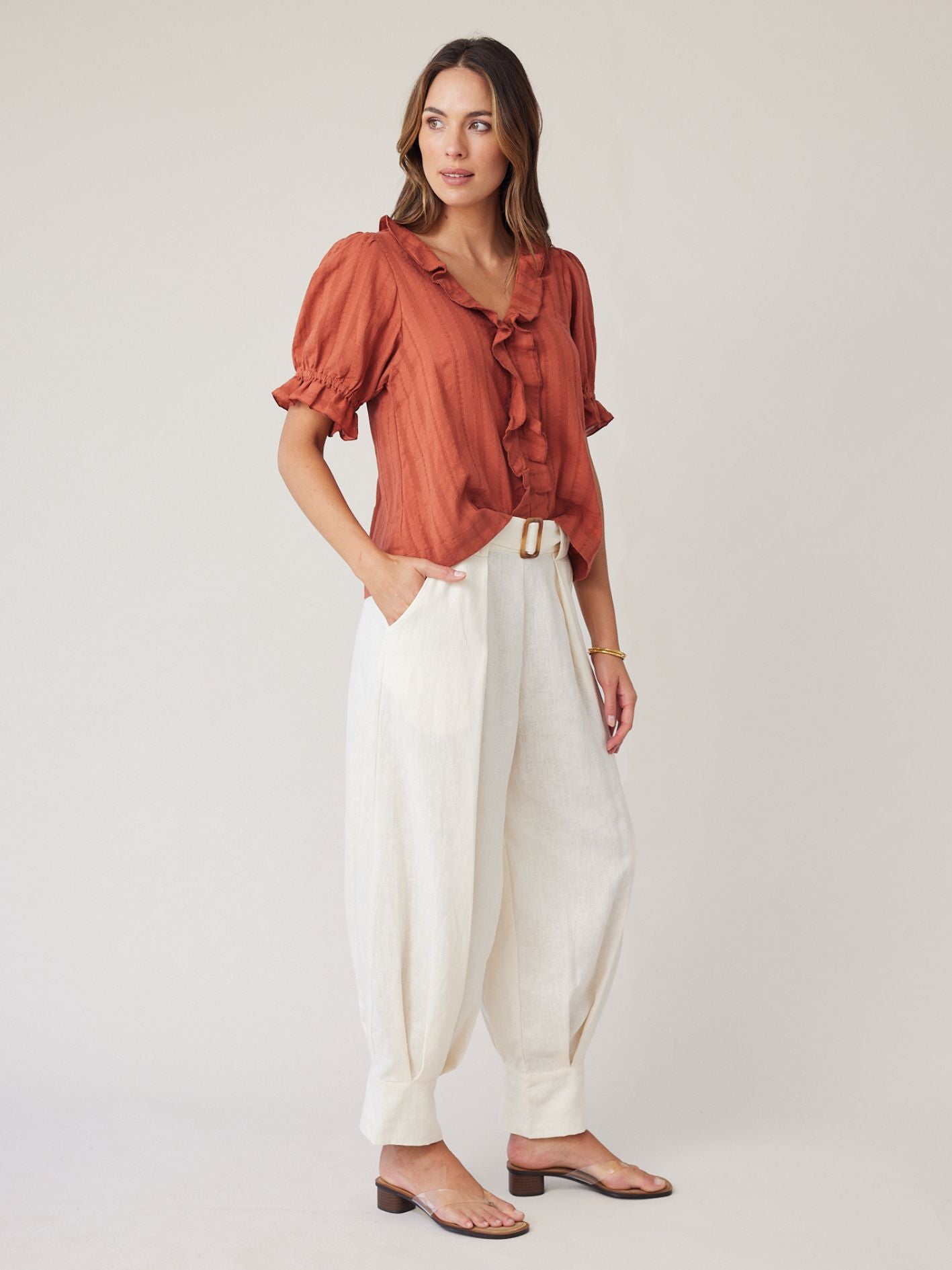 INVERT BALLOON PANT ALABASTER