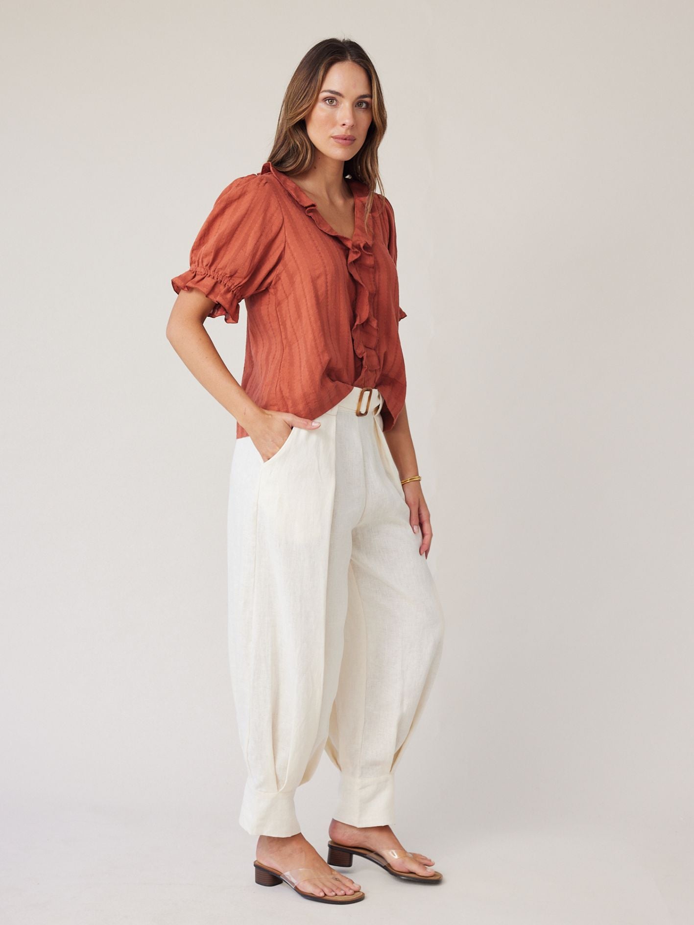 INVERT BALLOON PANT ALABASTER