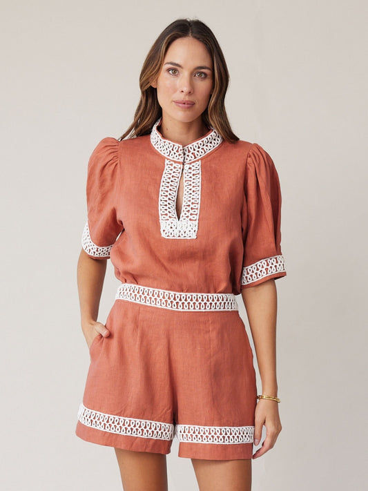 POSSE SHORTS TERRACOTTA
