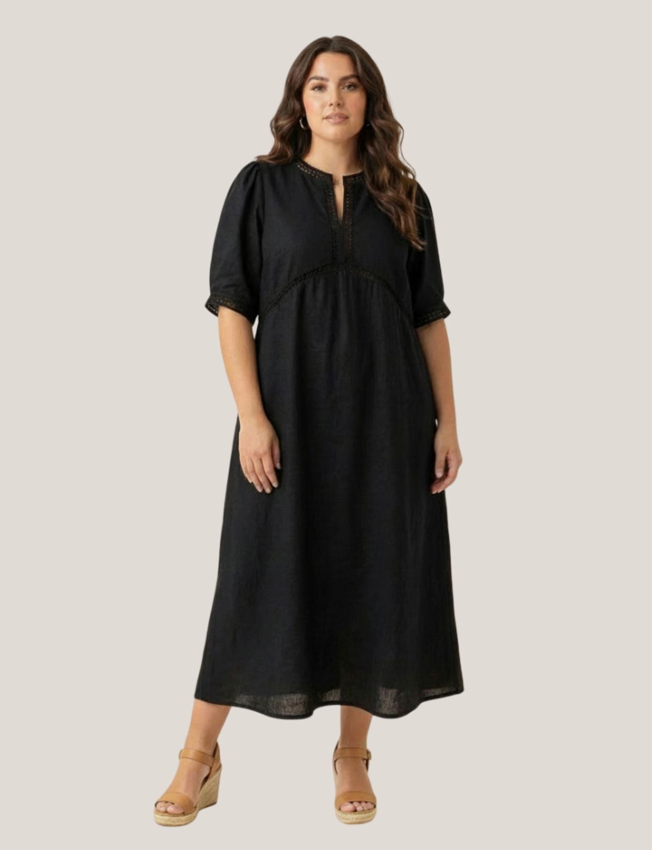 SCULPT DRESS ONYX