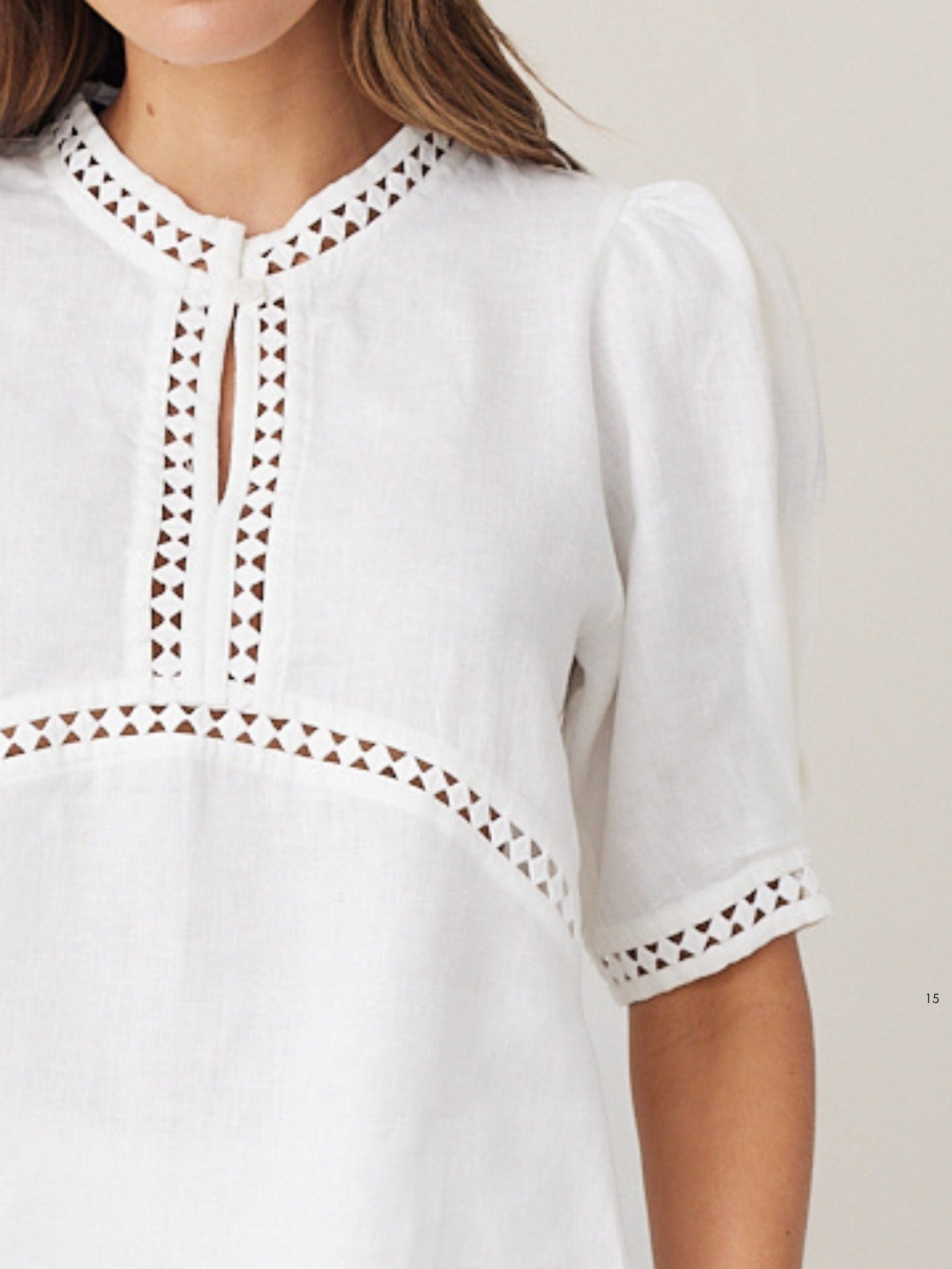SCULPT TOP IVORY