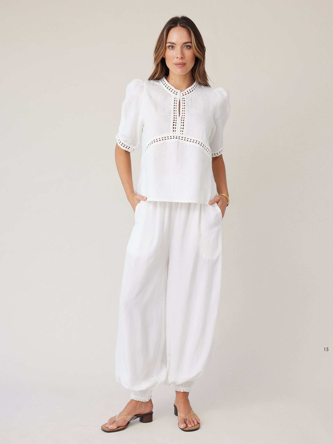 SCULPT TOP IVORY