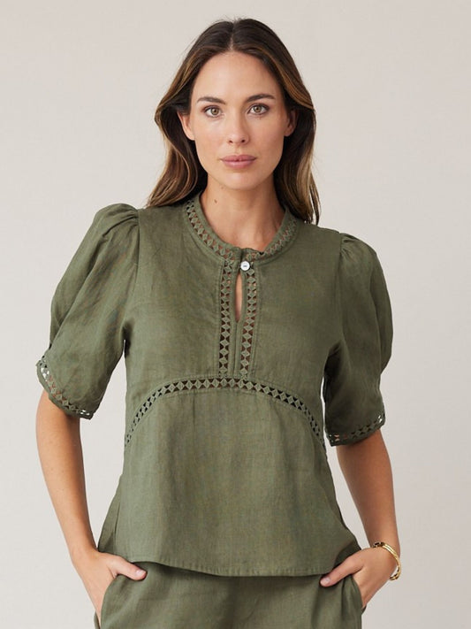 SCULPT TOP KHAKI