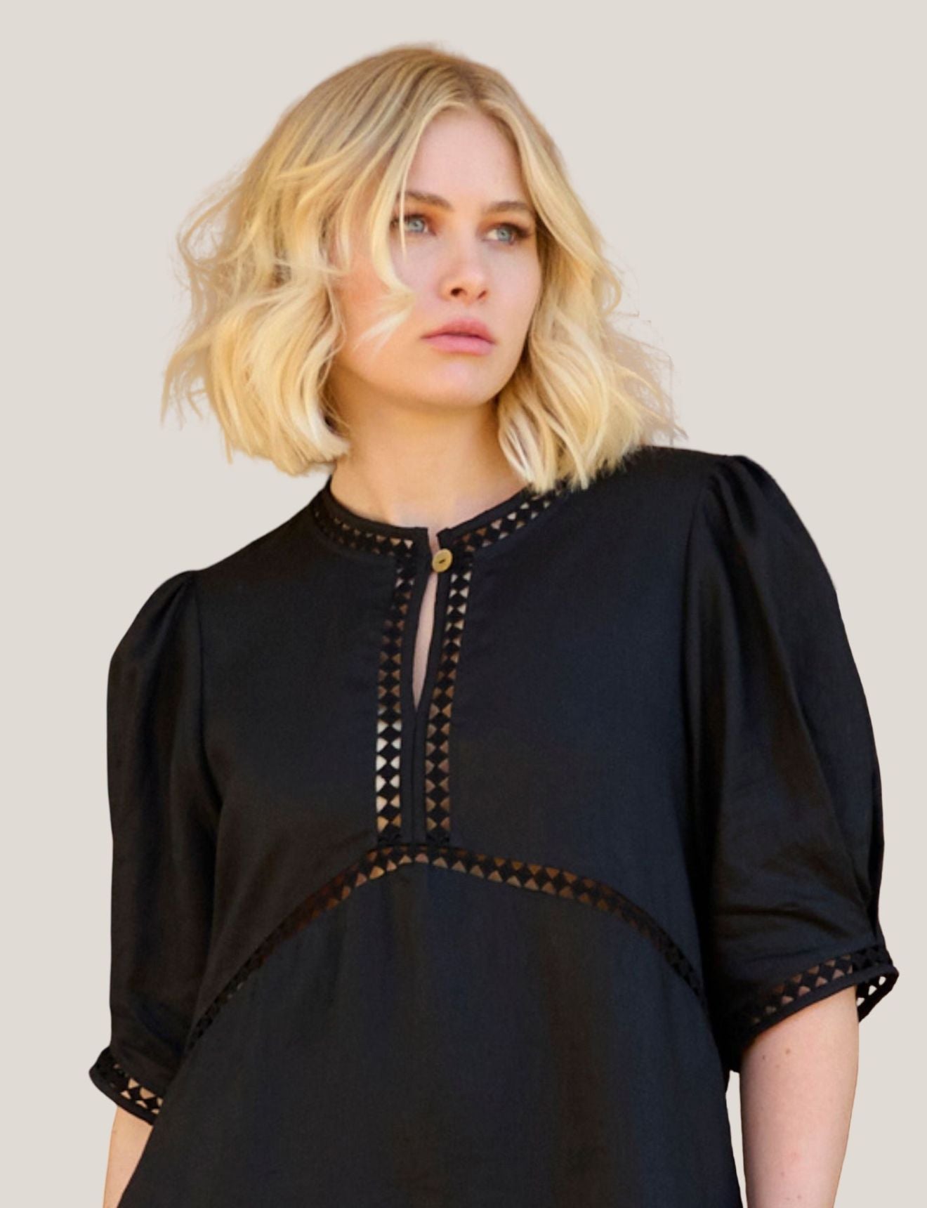 SCULPT DRESS ONYX