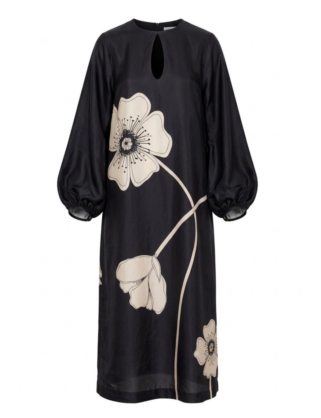 POPPIES DRESS ONYX