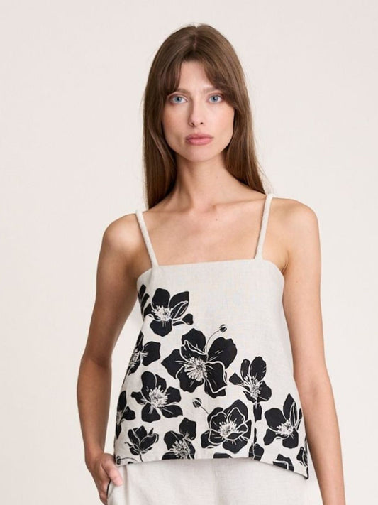 FLEUR CAMI ONYX