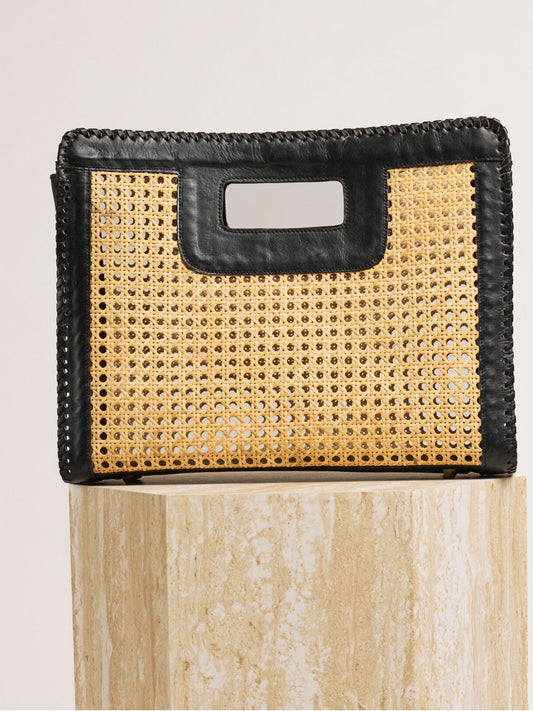STITCH EDGE TOTE ONYX