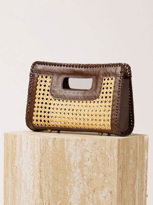 STITCH EDGE TOTE SABLE SMALL
