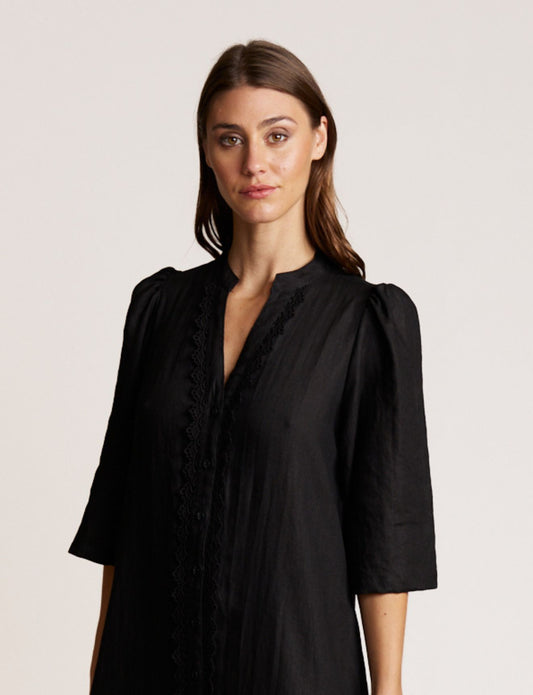 TULIP BLOUSE ONYX