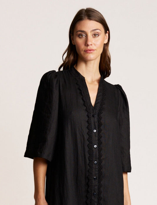 TULIP BLOUSE ONYX