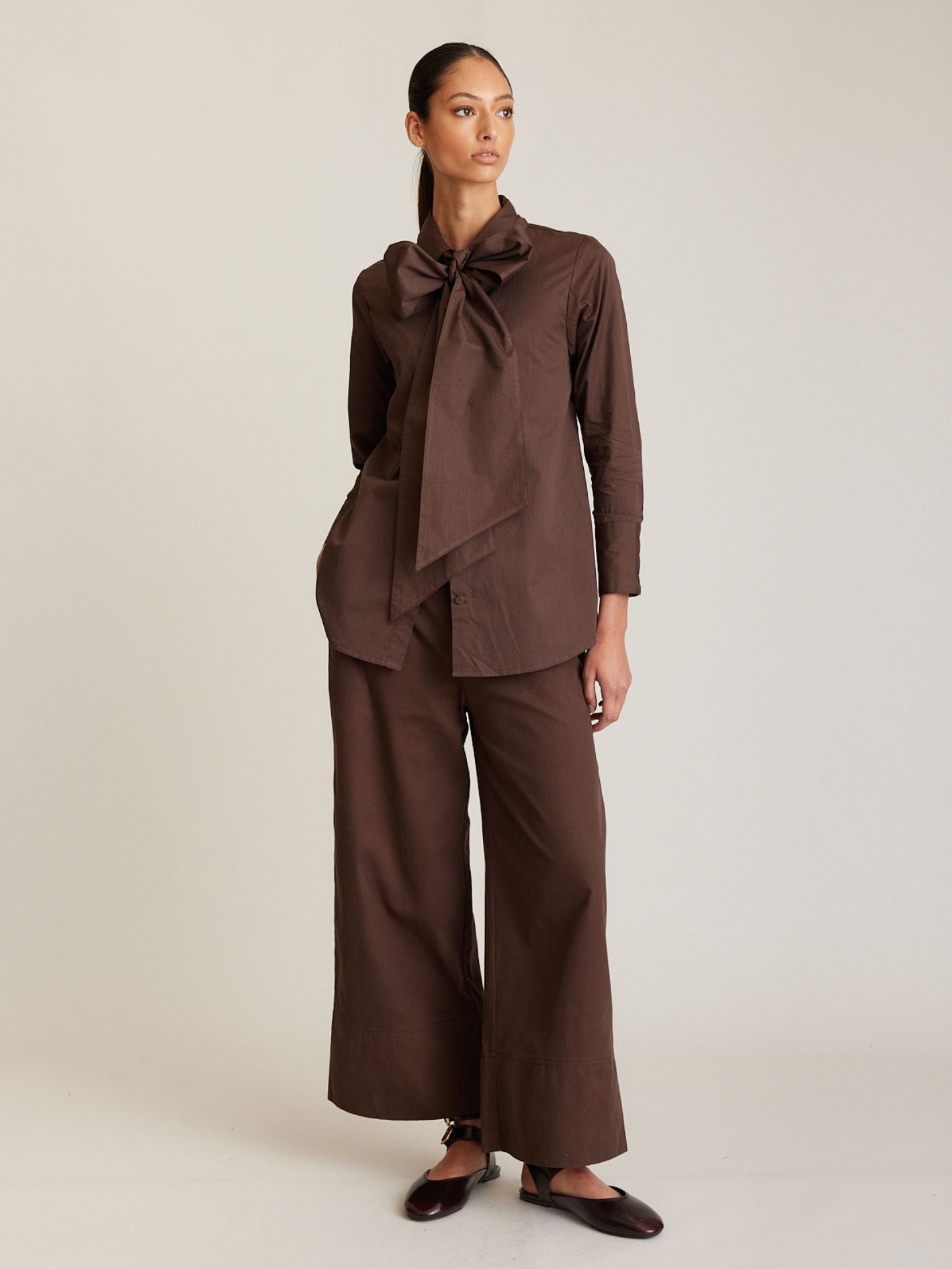 TWILL CUFF PANT SABLE