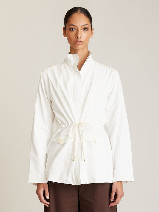 TWILL JACKET WHITE